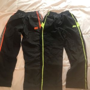 Nike wind pants.